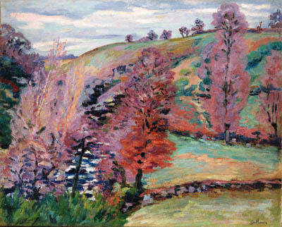 Wikioo.org - The Encyclopedia of Fine Arts - Painting, Artwork by Jean Baptiste Armand Guillaumin - Paysage de Crozant (Landscape of Crozant)