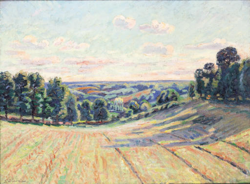 WikiOO.org - Encyclopedia of Fine Arts - Målning, konstverk Jean Baptiste Armand Guillaumin - Paysage vallonné de la Creuse