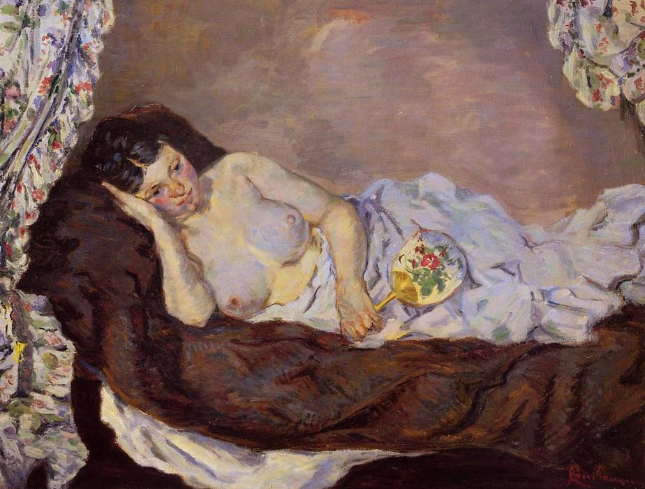 WikiOO.org - Encyclopedia of Fine Arts - Maalaus, taideteos Jean Baptiste Armand Guillaumin - Reclining Nude