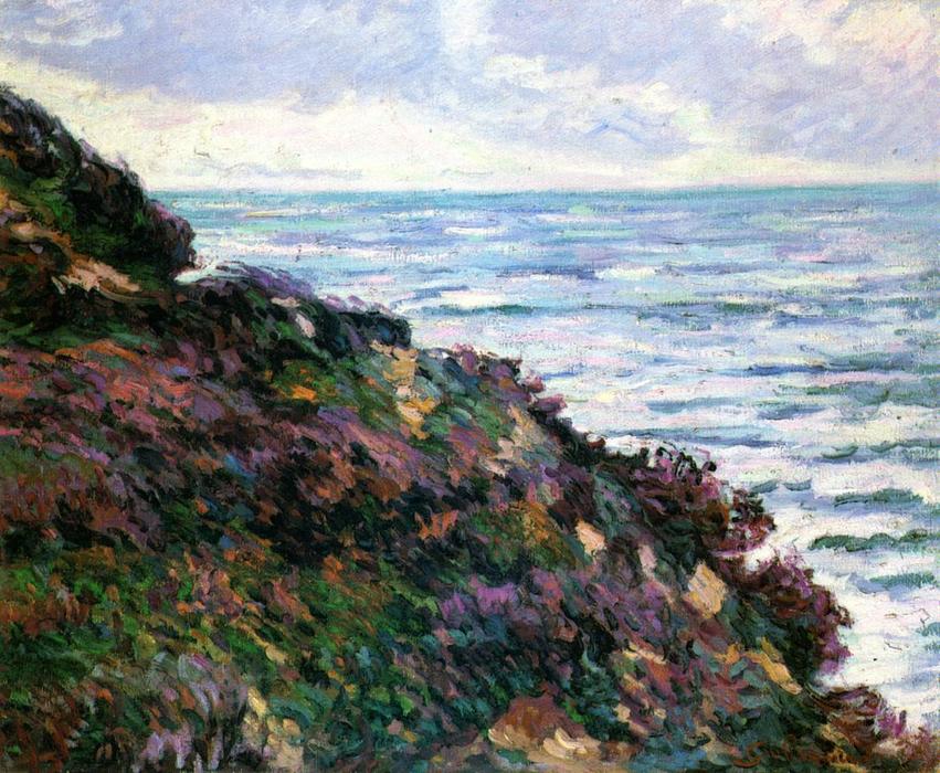 Wikioo.org - The Encyclopedia of Fine Arts - Painting, Artwork by Jean Baptiste Armand Guillaumin - Seascape