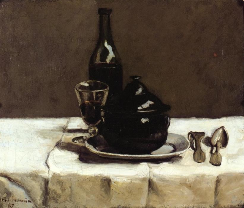 WikiOO.org - Encyclopedia of Fine Arts - Lukisan, Artwork Jean Baptiste Armand Guillaumin - Still Life with Casserole