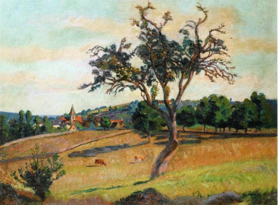 Wikioo.org - The Encyclopedia of Fine Arts - Painting, Artwork by Jean Baptiste Armand Guillaumin - View of Crozant