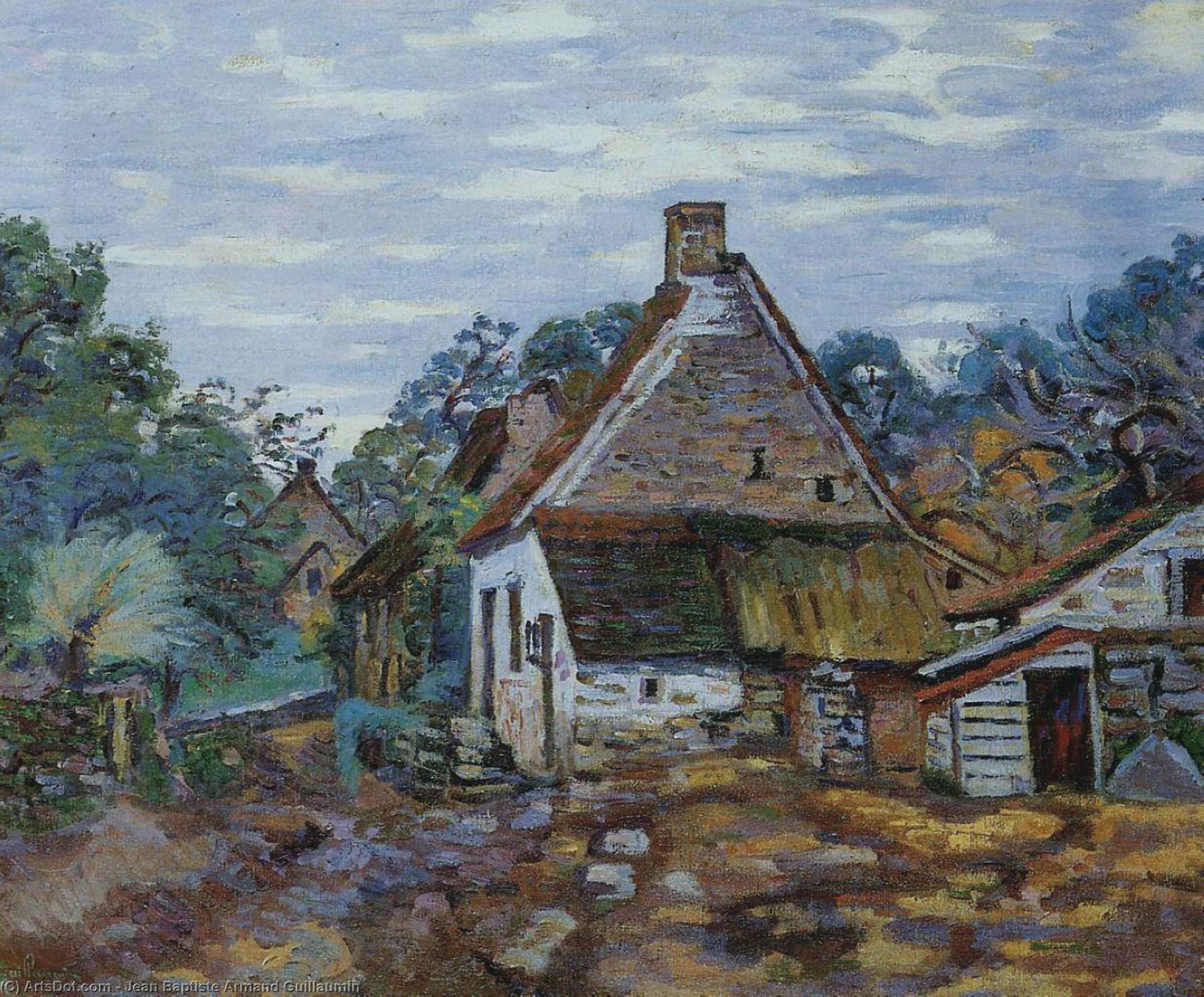 Wikioo.org - The Encyclopedia of Fine Arts - Painting, Artwork by Jean Baptiste Armand Guillaumin - Village