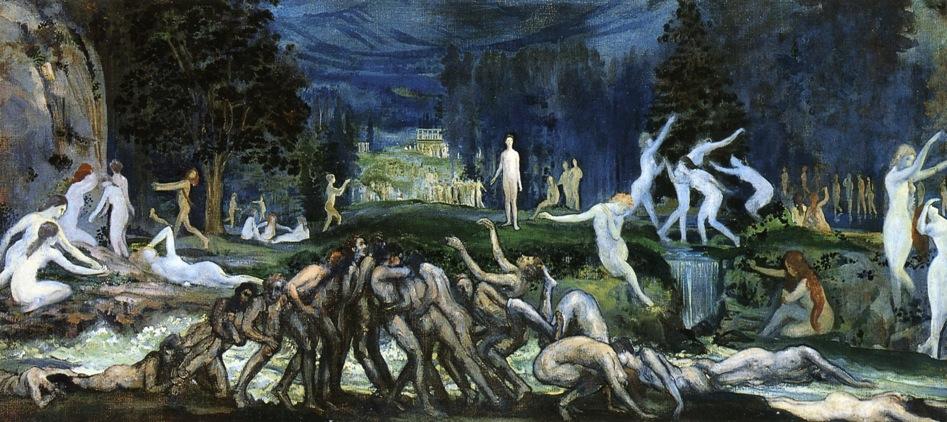 Wikioo.org – L'Enciclopedia delle Belle Arti - Pittura, Opere di Arthur Bowen Davies - Avatar