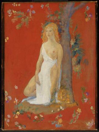 WikiOO.org - Encyclopedia of Fine Arts - Lukisan, Artwork Arthur Bowen Davies - Heliodora