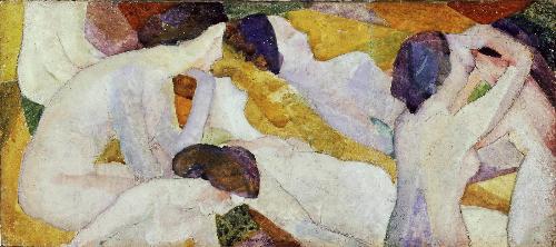 WikiOO.org - Encyclopedia of Fine Arts - Maľba, Artwork Arthur Bowen Davies - Nudes