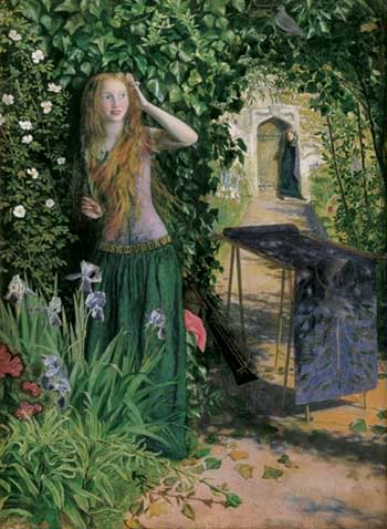 Wikioo.org - The Encyclopedia of Fine Arts - Painting, Artwork by Arthur Hughes - Fair Rosamond