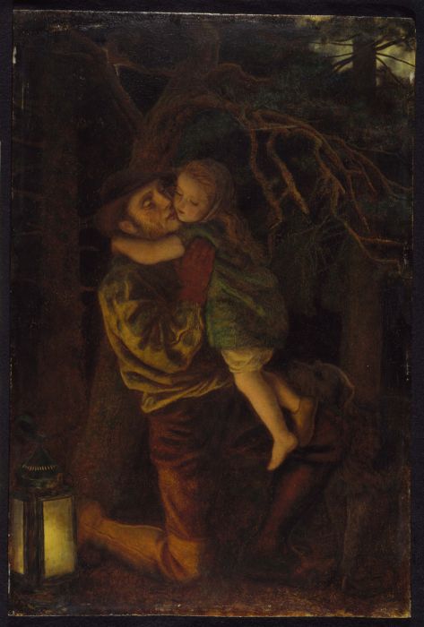 WikiOO.org - Енциклопедия за изящни изкуства - Живопис, Произведения на изкуството Arthur Hughes - The Lost Child