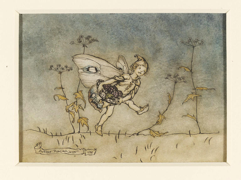 WikiOO.org - אנציקלופדיה לאמנויות יפות - ציור, יצירות אמנות Arthur Rackham - A Midsummer Night's Dream