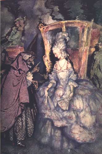 Wikioo.org - The Encyclopedia of Fine Arts - Painting, Artwork by Arthur Rackham - Cinderella 1
