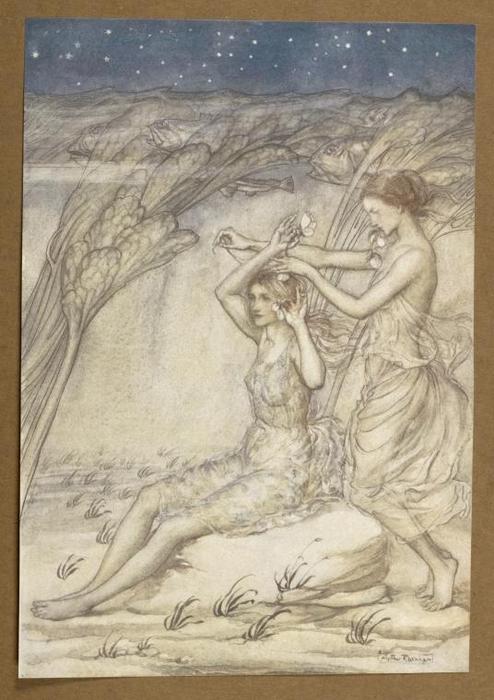 Wikioo.org – L'Enciclopedia delle Belle Arti - Pittura, Opere di Arthur Rackham - Comus 19