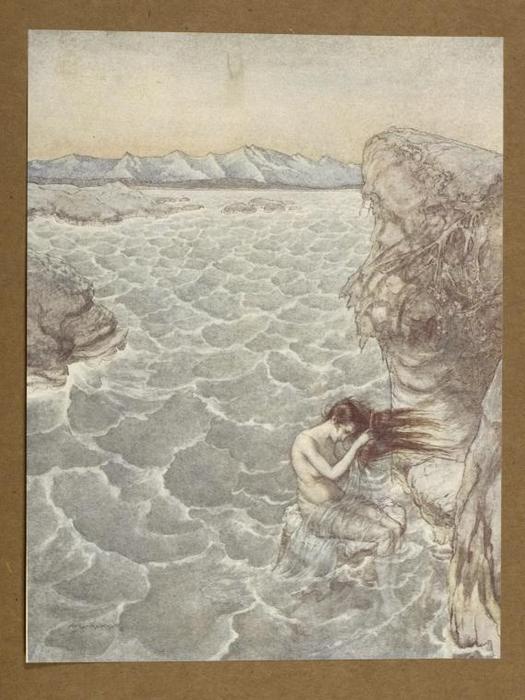 WikiOO.org - Енциклопедія образотворчого мистецтва - Живопис, Картини
 Arthur Rackham - Comus 20