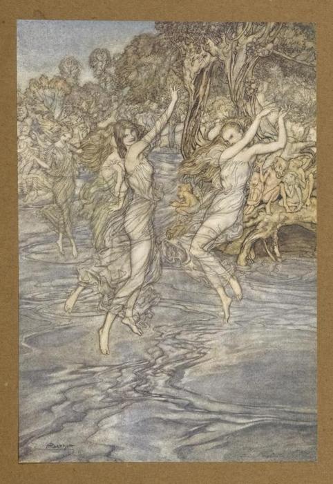 Wikioo.org - The Encyclopedia of Fine Arts - Painting, Artwork by Arthur Rackham - Comus 21