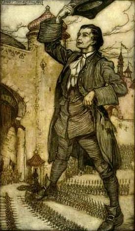 WikiOO.org - Енциклопедія образотворчого мистецтва - Живопис, Картини
 Arthur Rackham - Gulliver 2