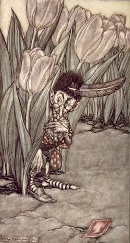 WikiOO.org - Енциклопедія образотворчого мистецтва - Живопис, Картини
 Arthur Rackham - Tulips
