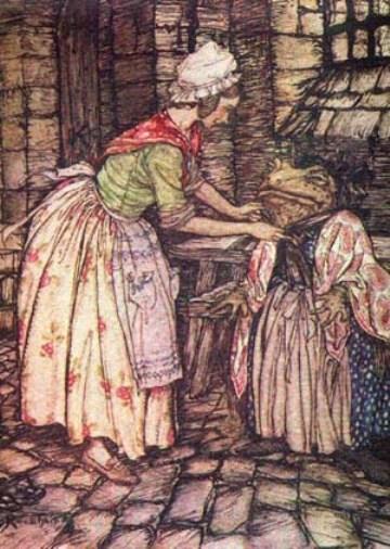 Wikioo.org - The Encyclopedia of Fine Arts - Painting, Artwork by Arthur Rackham - Wind in the Willows 5