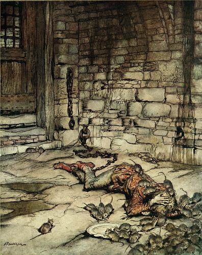 Wikioo.org - The Encyclopedia of Fine Arts - Painting, Artwork by Arthur Rackham - Young Bekie
