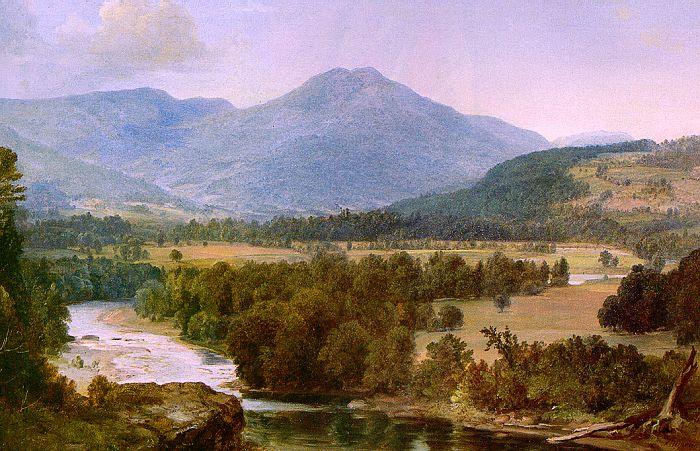 Wikioo.org - The Encyclopedia of Fine Arts - Painting, Artwork by Asher Brown Durand - Genesee Valley Landscape