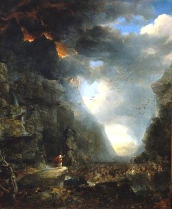 WikiOO.org - Encyclopedia of Fine Arts - Maalaus, taideteos Asher Brown Durand - God's Judgement Upon Gog