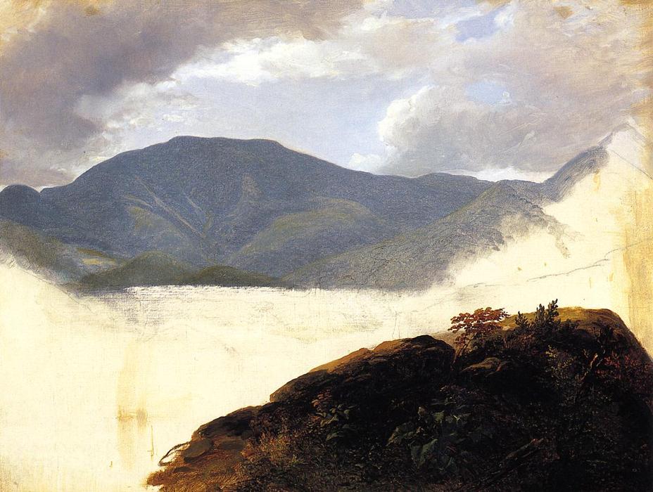Wikioo.org - The Encyclopedia of Fine Arts - Painting, Artwork by Asher Brown Durand - Hudson river sketch