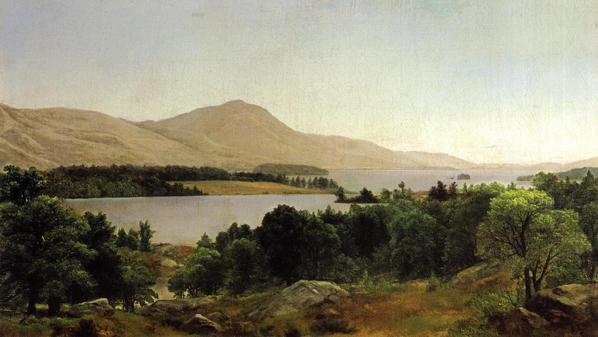 Wikioo.org - The Encyclopedia of Fine Arts - Painting, Artwork by Asher Brown Durand - Lake george