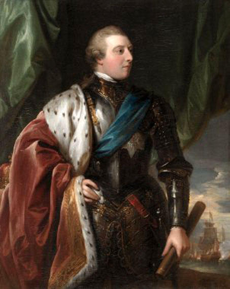 WikiOO.org - Enciclopedia of Fine Arts - Pictura, lucrări de artă Benjamin West - George III