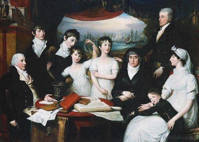 Wikioo.org - The Encyclopedia of Fine Arts - Painting, Artwork by Benjamin West - Hope Family