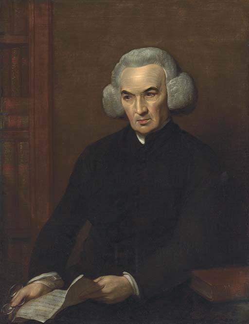 WikiOO.org - Εγκυκλοπαίδεια Καλών Τεχνών - Ζωγραφική, έργα τέχνης Benjamin West - Portrait of Dr Richard Price