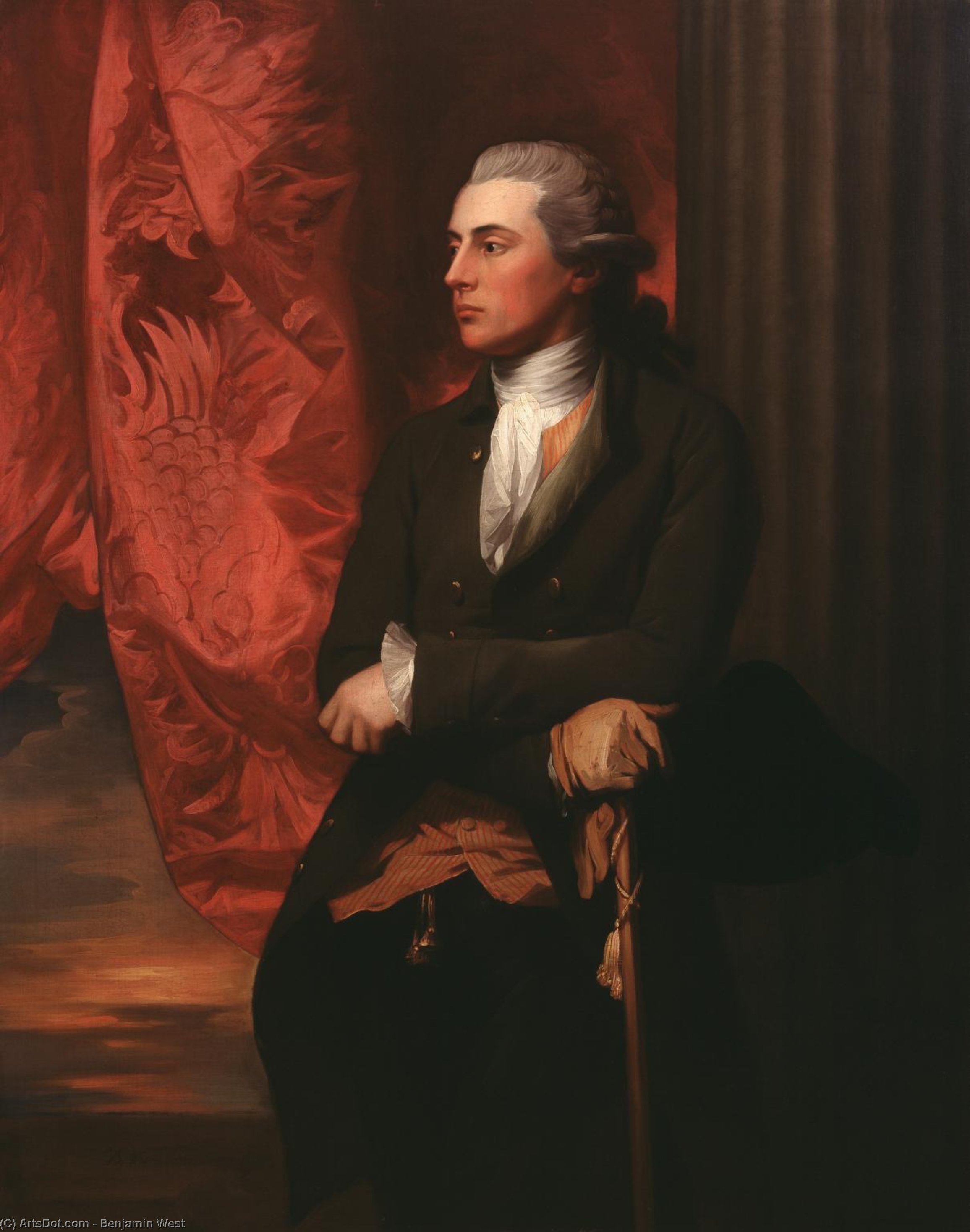 WikiOO.org - Енциклопедия за изящни изкуства - Живопис, Произведения на изкуството Benjamin West - Sir Thomas Beauchamp-Proctor
