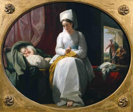 WikiOO.org - Enciclopedia of Fine Arts - Pictura, lucrări de artă Benjamin West - The Golden Age