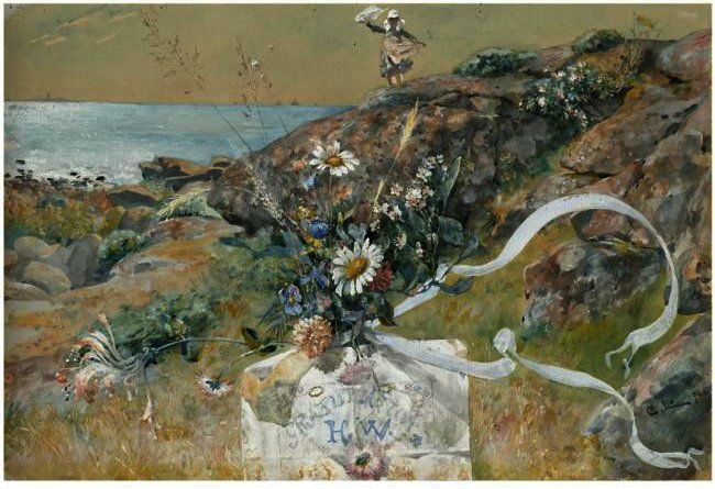 WikiOO.org - Енциклопедия за изящни изкуства - Живопис, Произведения на изкуството Carl Larsson - Greatings From Kattegat