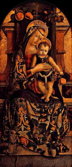 Wikioo.org - สารานุกรมวิจิตรศิลป์ - จิตรกรรม Carlo Crivelli - The Virgin and Child