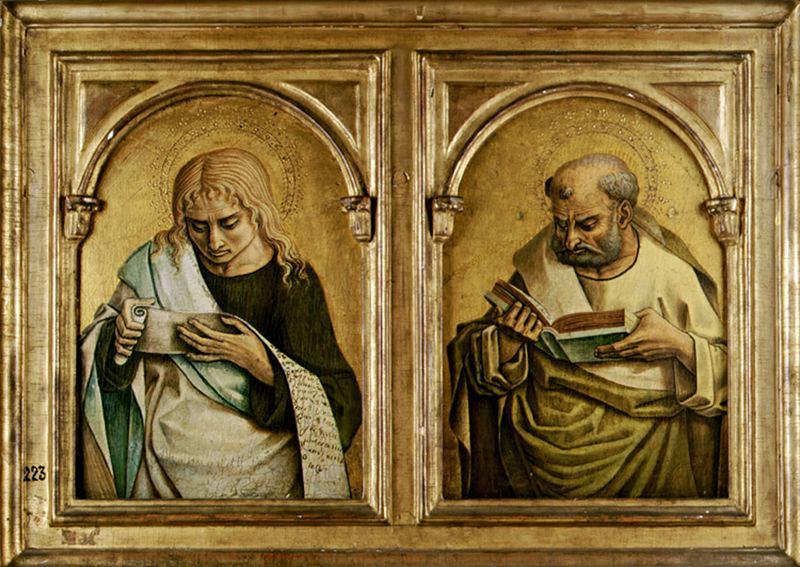 Wikioo.org – L'Enciclopedia delle Belle Arti - Pittura, Opere di Carlo Crivelli - Due apostols