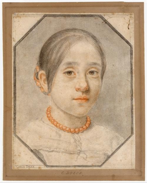 WikiOO.org - 백과 사전 - 회화, 삽화 Carlo Dolci - Portrait of Agata Dolci
