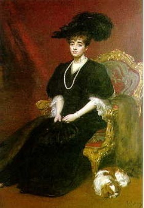WikiOO.org - Encyclopedia of Fine Arts - Maľba, Artwork Carolus-Duran (Charles-Auguste-Emile Durand) - Anna Gould