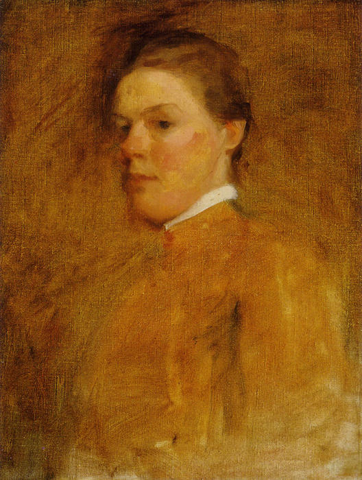 Wikioo.org - The Encyclopedia of Fine Arts - Painting, Artwork by Cecilia Beaux - Self-Portrait