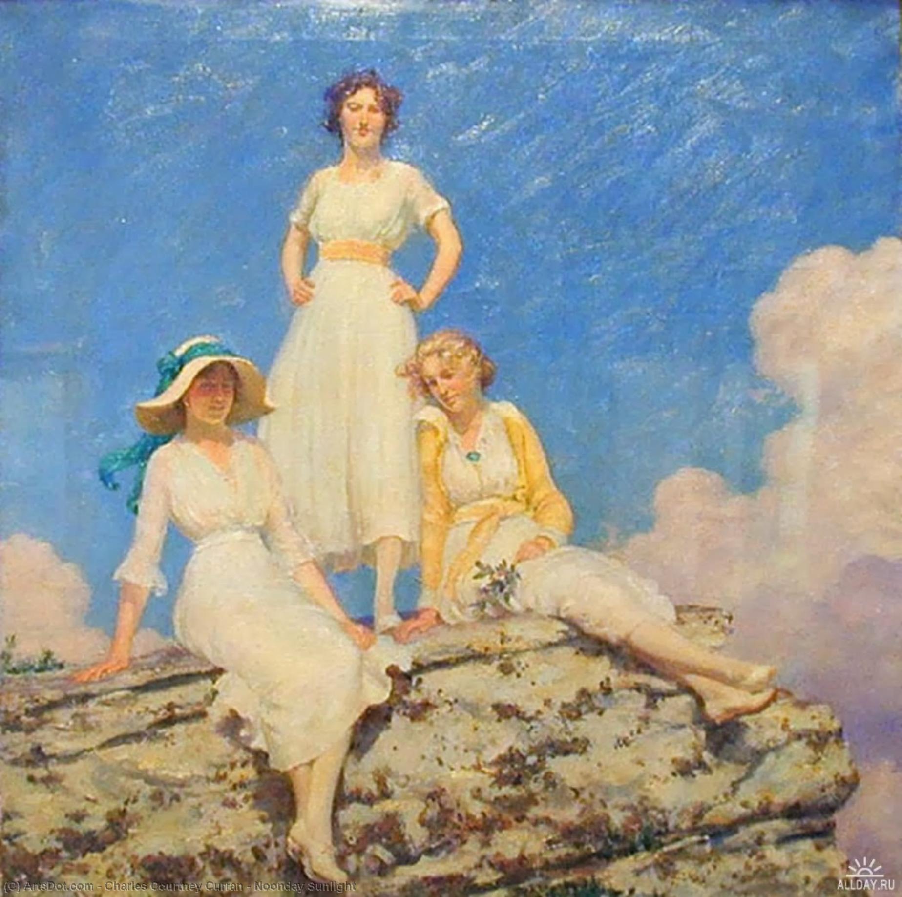 Wikioo.org - The Encyclopedia of Fine Arts - Painting, Artwork by Charles Courtney Curran - Noonday Sunlight