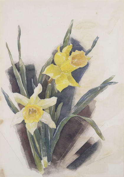 WikiOO.org - Encyclopedia of Fine Arts - Maľba, Artwork Charles Demuth - Daffodils