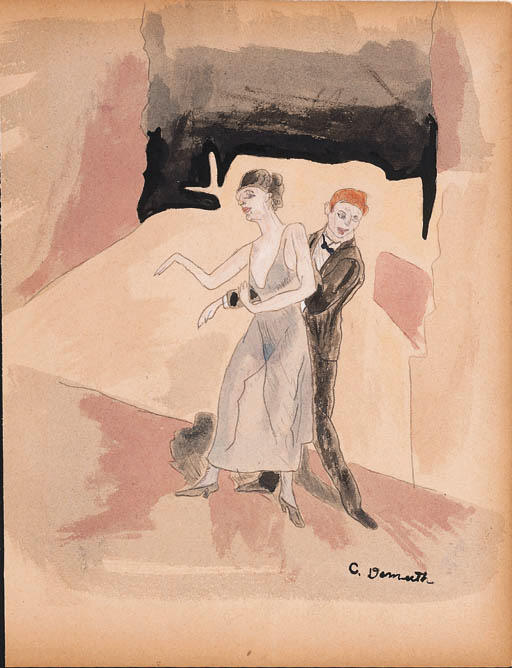 WikiOO.org - دایره المعارف هنرهای زیبا - نقاشی، آثار هنری Charles Demuth - Dancers