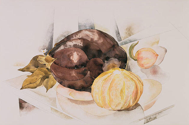 Wikioo.org - The Encyclopedia of Fine Arts - Painting, Artwork by Charles Demuth - Eggplant