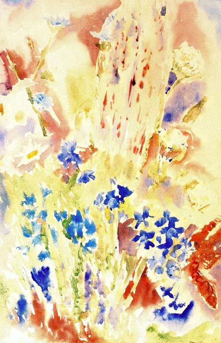 WikiOO.org - Енциклопедия за изящни изкуства - Живопис, Произведения на изкуството Charles Demuth - Flower piece