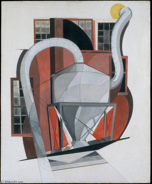 Wikioo.org - The Encyclopedia of Fine Arts - Painting, Artwork by Charles Demuth - Machinery