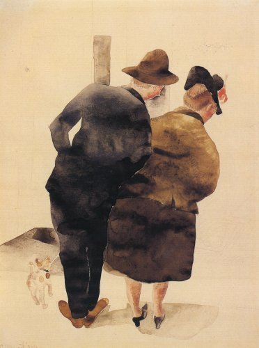 Wikioo.org - สารานุกรมวิจิตรศิลป์ - จิตรกรรม Charles Demuth - Man And Woman