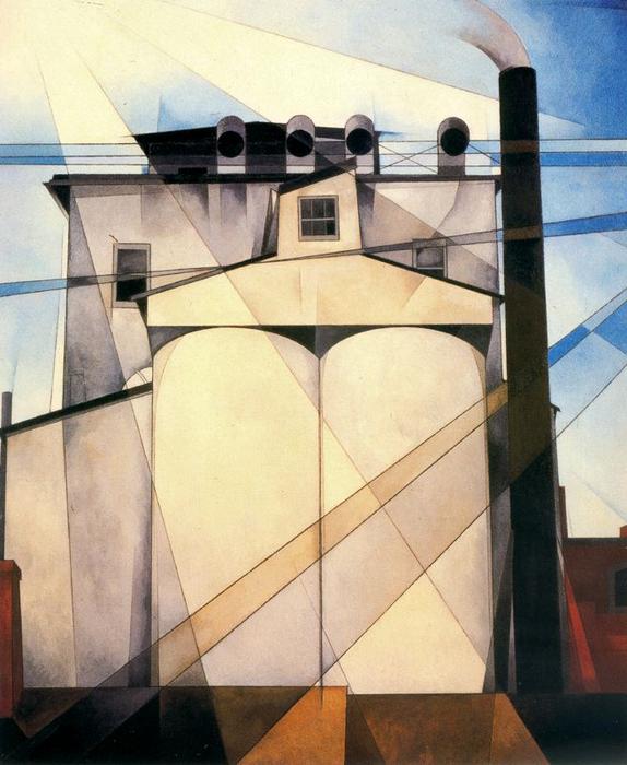 Wikioo.org - The Encyclopedia of Fine Arts - Painting, Artwork by Charles Demuth - My Egypt