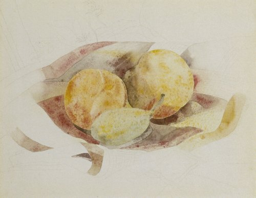 WikiOO.org - אנציקלופדיה לאמנויות יפות - ציור, יצירות אמנות Charles Demuth - Peaches And Fig