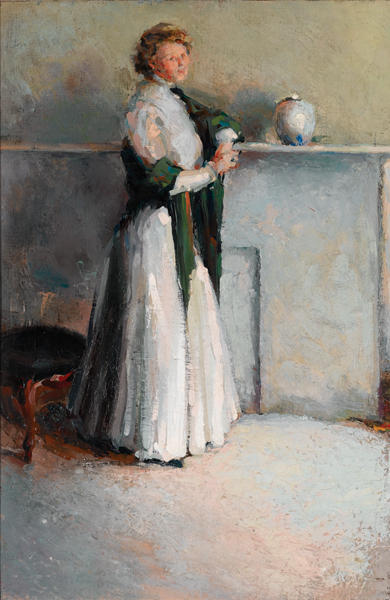 Wikioo.org - สารานุกรมวิจิตรศิลป์ - จิตรกรรม Charles Demuth - Portrait of Louise Michaelis