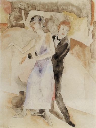 Wikioo.org - สารานุกรมวิจิตรศิลป์ - จิตรกรรม Charles Demuth - Song And Dance