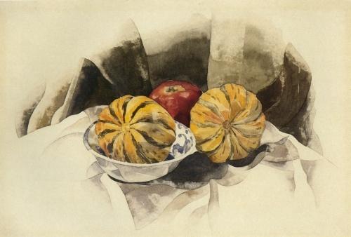 WikiOO.org - Encyclopedia of Fine Arts - Maalaus, taideteos Charles Demuth - Squashes Number 2
