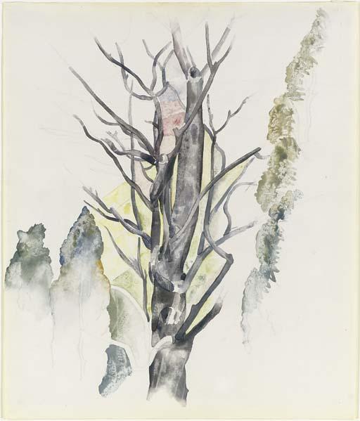 WikiOO.org - Encyclopedia of Fine Arts - Maľba, Artwork Charles Demuth - Trees