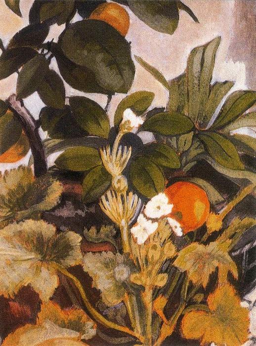 Wikioo.org - สารานุกรมวิจิตรศิลป์ - จิตรกรรม Charles Demuth - Tropical plants